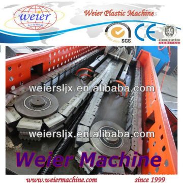 extrusion plant for plastic corrugated single wall pipe machinery